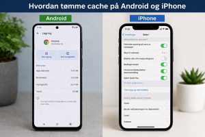 Hvordan Tømme Cache på Android og iPhone